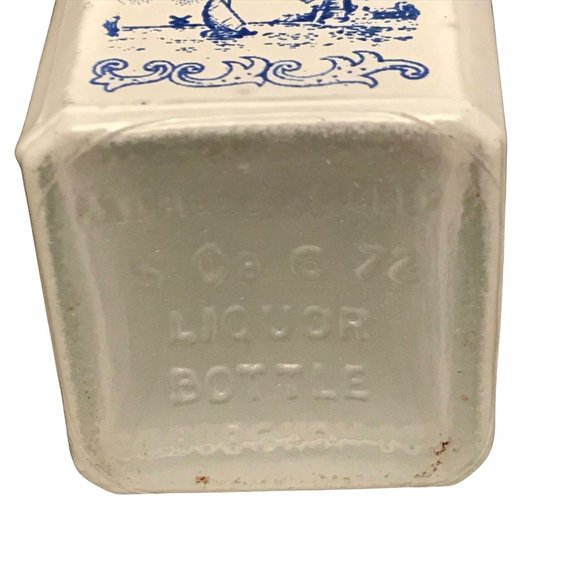 Vintage Andros Distillery Holland Miniature Liquor Bottle Windmill Scenes 5" - Picture 8 of 9